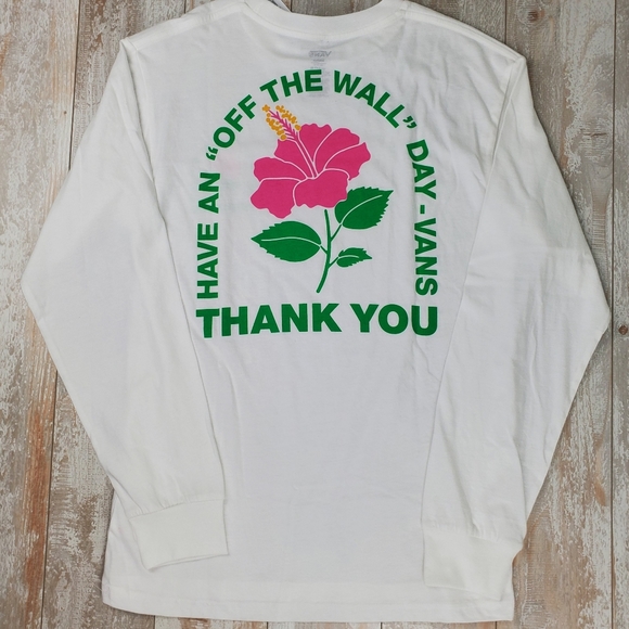 Vans Other - Vans Thank You LS Tee